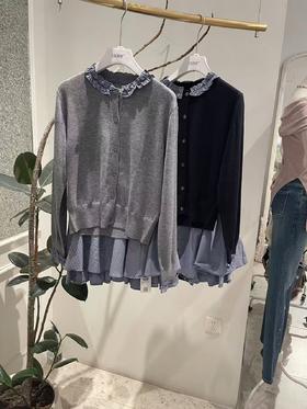 【门店同款】ENJOY秋季“光阴序语”针织格纹套装 166093930