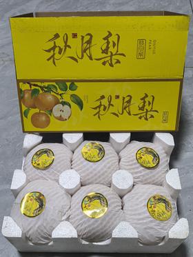 荆选山东莱阳特级秋月梨6斤装