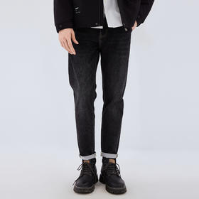 【断码清仓】HX 秋季水洗牛仔九分裤S210530001101