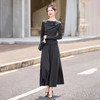 HR SNX3186简洁领型气质减龄凸显女人味两件套裙 商品缩略图5