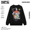 NPC潮牌CC系列重磅430G蘑菇飞碟绣花圆领卫衣男磨毛童趣CC48ST14 商品缩略图0