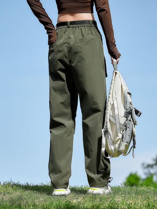 秋冬加绒登山裤山系冲锋裤 户外防水登山徒步工装裤 男女同款国庆出游 商品图3