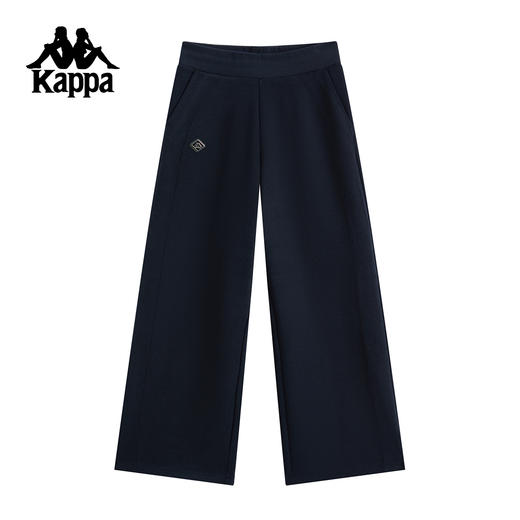 Kappa 25年秋季新款 直筒宽松休闲针织长裤 女K0F82AK23 商品图0