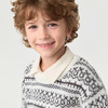 马克珍妮男童复古费尔岛绵羊毛针织毛衣2025年秋冬新款551808 商品缩略图3