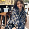 【秋季新款❗️慵懒风长袖衬衣】柔软舒适，修身显瘦，超好看！格子衬衫外套女式春秋季宽松开衫女上衣 商品缩略图0
