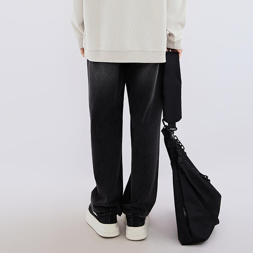 【新品上新】HX 春秋季水洗直筒牛仔长裤复古时尚C201530002101 商品图3