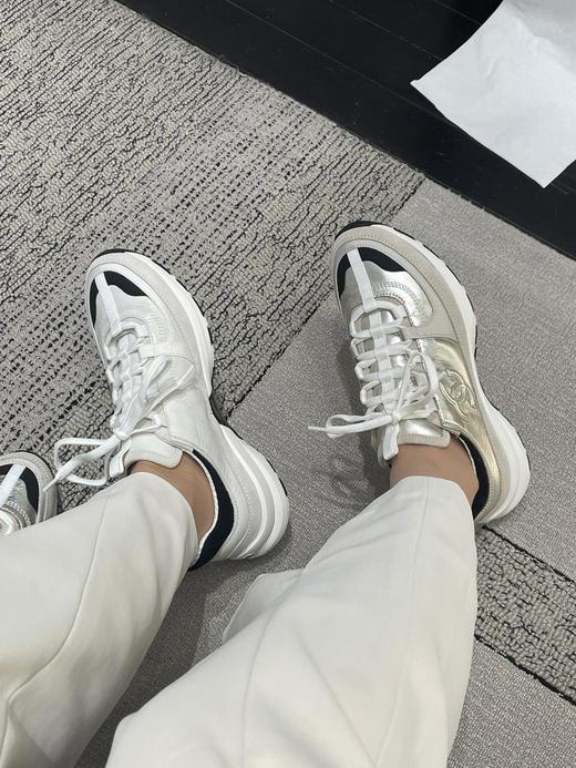 小香 时尚复古撞色休闲运动鞋 商品图4