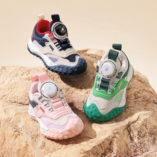 ANNIL/安奈儿童鞋女童韩系春秋新款透气网面轻便儿童跑步儿童鞋子HM5305430 商品图3