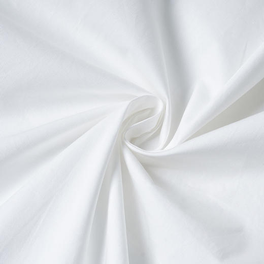 米思阳2026春季新款简约设计感纯棉衬衫泡泡袖褶皱宽松上衣女0256 商品图6