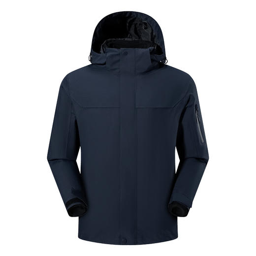 朱雀冲锋衣登山服 户外国标防水三合一防风登山服外套 男女同款国庆出游 商品图9