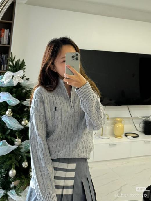 拉*夫秋冬中领针织毛衣 商品图9