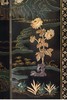 【已售】独角鹿西洋古董20世纪中国创汇时期出品「玉堂春暖」主题硬石镶嵌黑漆描金屏风 商品缩略图3