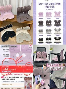 B&K&T护腰坐垫久坐神器座姿椅