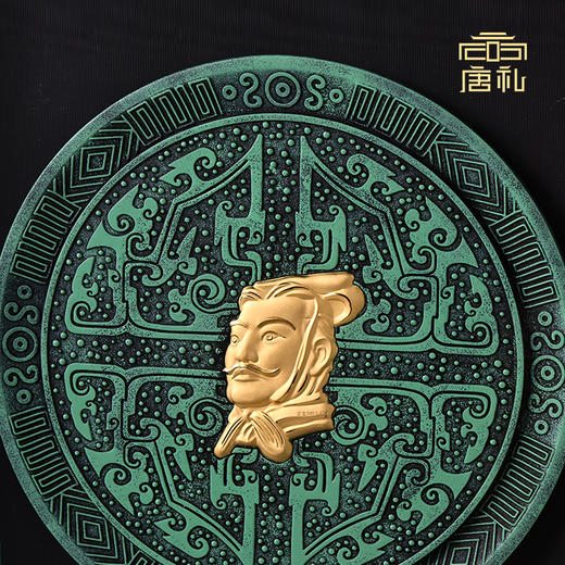 长盛永福秦始皇兵马俑足金摆件 西安文创商务高端礼品 纪念品伴手礼 商品图4