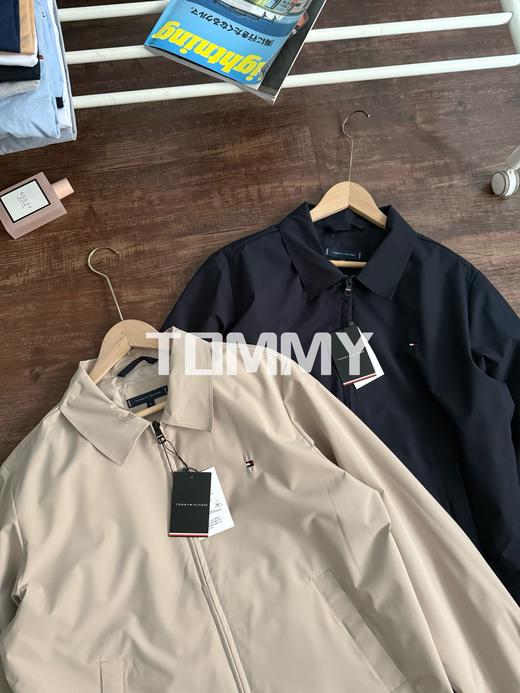 Tommy25新款男装透气商务翻领行政夹克外套 商品图2
