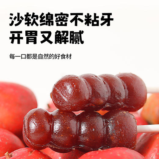 益生元山楂鸡内金棒棒糖牛脾肽茯苓芡实果肉条儿童零食糖葫芦串 商品图3