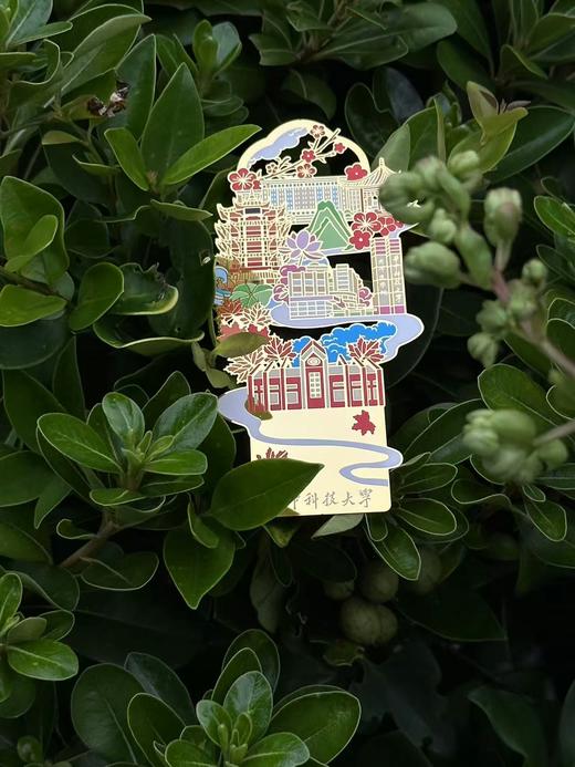 华科大校园风光镂空书签 商品图5