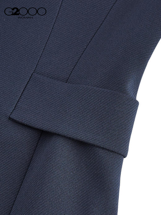 G2000【配送胸针/舒适弹性/商场新款】女装FW25商务通勤修身西服56212133 商品图3