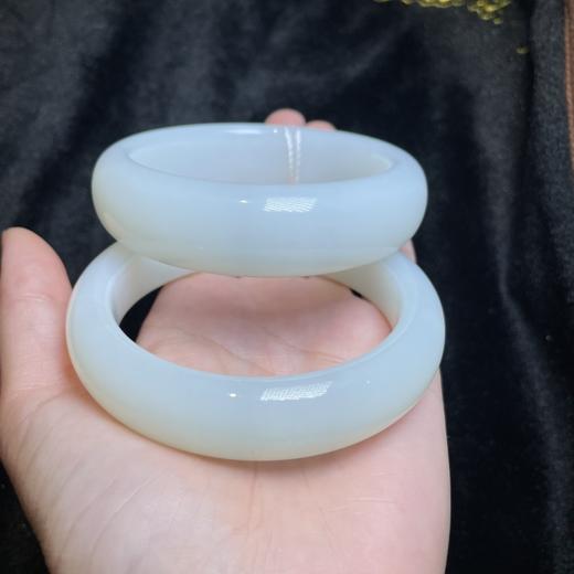 和田玉-羊脂宽条手镯 商品图0