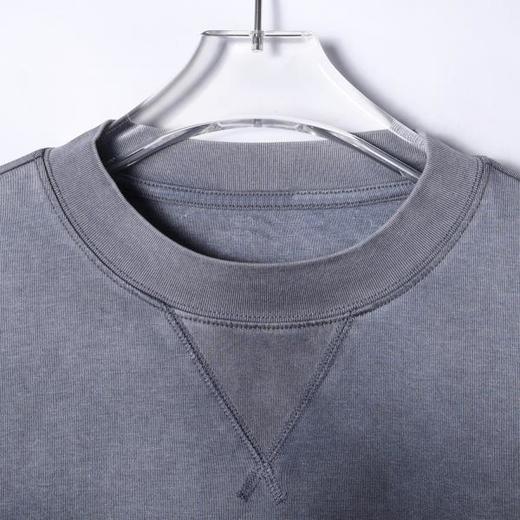 SDSA男士秋冬新款痞帅男装潮牌做旧扎染圆领卫衣痞帅设计感上衣 商品图2