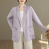 GYH 6213简约小西服宽松贴袋小西服休闲外套 商品缩略图1