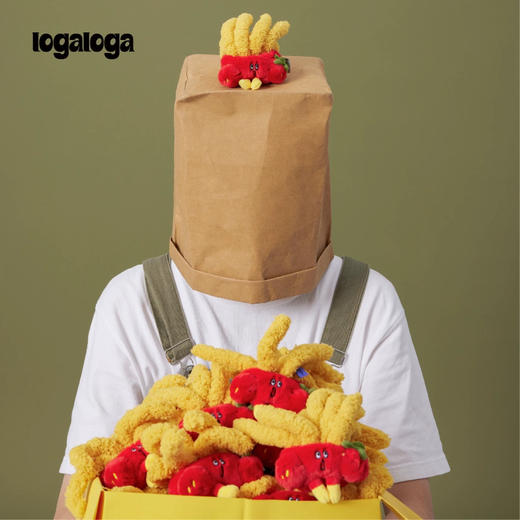 logaloga万人迷脆翠毛绒挂件 商品图1