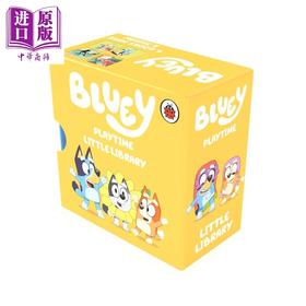 【中商原版】小蓝狗布鲁玩乐图书馆 Bluey Bluey Playtime Little Library 英文原版 儿童纸板书 绘本 图画故事书 进口童书