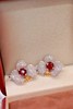 1.63克拉刻面红宝石耳钉 商品缩略图1