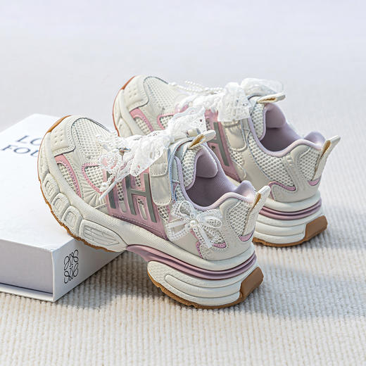 ANNIL/安奈儿童鞋韩系女童春秋软底跑步透气休闲运动鞋儿童鞋子HG5305548 商品图1