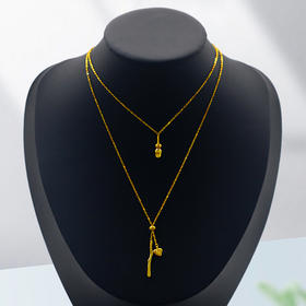 项链、手链、耳环套装   礼盒拆出 带布袋