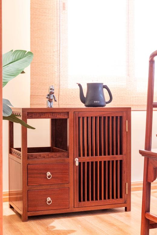 红桥红  家具严选  缅甸花梨（大果紫檀）【茶室搭配】 商品图11