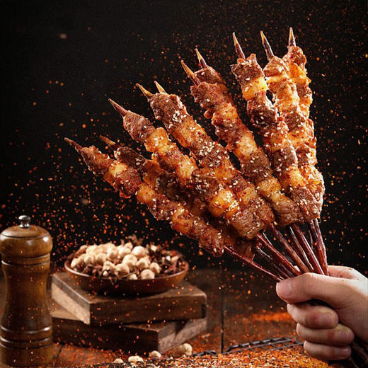 精品羊肉串 30串*2袋 商品图5