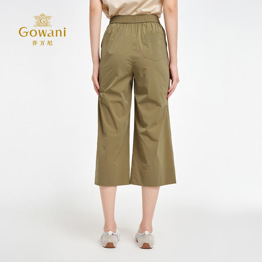 乔万尼新品宽松百搭简约通勤风直筒裤ED2F552 商品图4