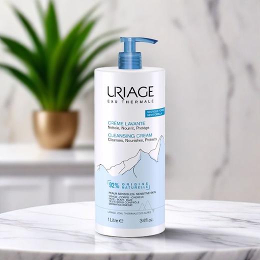 依泉 Uriage柔润卸妆洁面霜1L滋润去油护肤清洁 商品图3