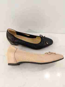 4F罗密瑞姿压花瓢鞋