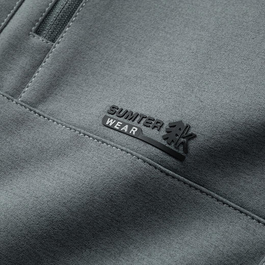 【DDP】大依优型大码男装潮胖加肥加大码运动休闲立领夹克外套 商品图3