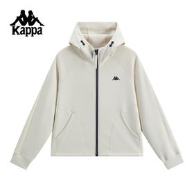 Kappa 25年秋季新款 连帽针织开衫外套 女K0F82MK45
