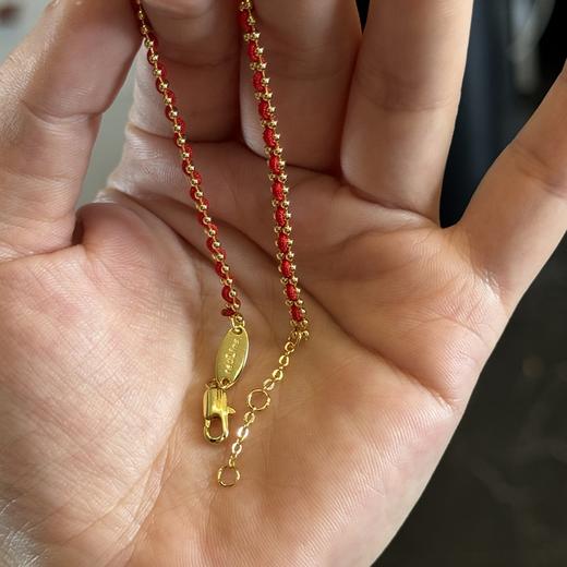 金晨同款red&line幸运红绳手链 商品图4