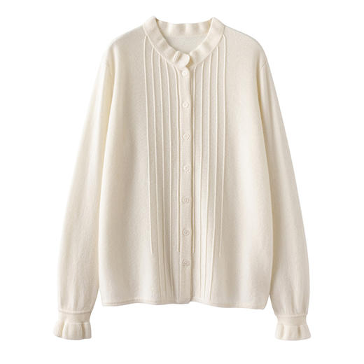 S•Y•C[通勤浪漫]时髦实用！山羊绒开衫外套女R25002 商品图2