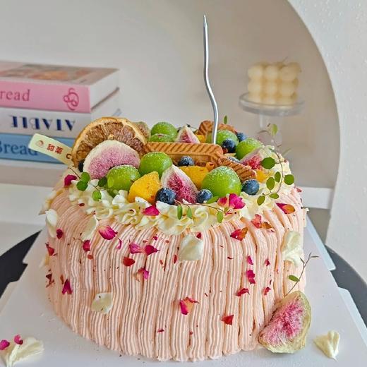 ［新品推荐］浪漫花篮水果创意蛋糕 商品图0