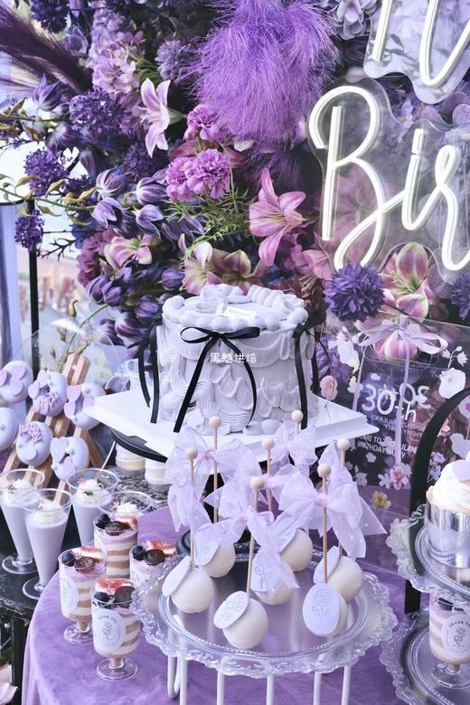 30岁紫色系生日宴 商品图2