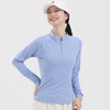 纳趣户外中国风不对称速干长袖T恤360度高弹冰丝跑步运动速干衣女 商品缩略图3