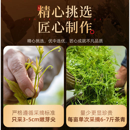 茶马世家丨湖北恩施来凤 来凤藤茶 岁月留香 200g 精品礼盒装 商品图3
