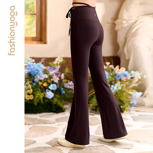 凡圣瑜伽系带喇叭长裤FC15951W、系带喇叭九分裤FC15951WJD 商品图9