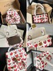 蔻家女士绗缝和爱心印花双肩包背包通勤 商品缩略图1