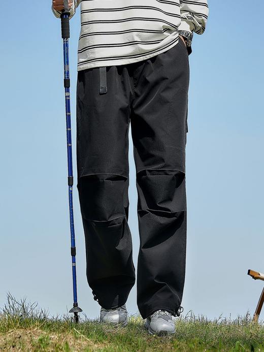 秋冬加绒登山裤山系冲锋裤 户外防水登山徒步工装裤 男女同款国庆出游 商品图4