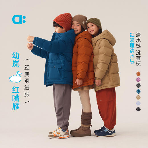 儿童红嘴雁经典羽绒服(48小时内发货)-幼岚2025 商品图0