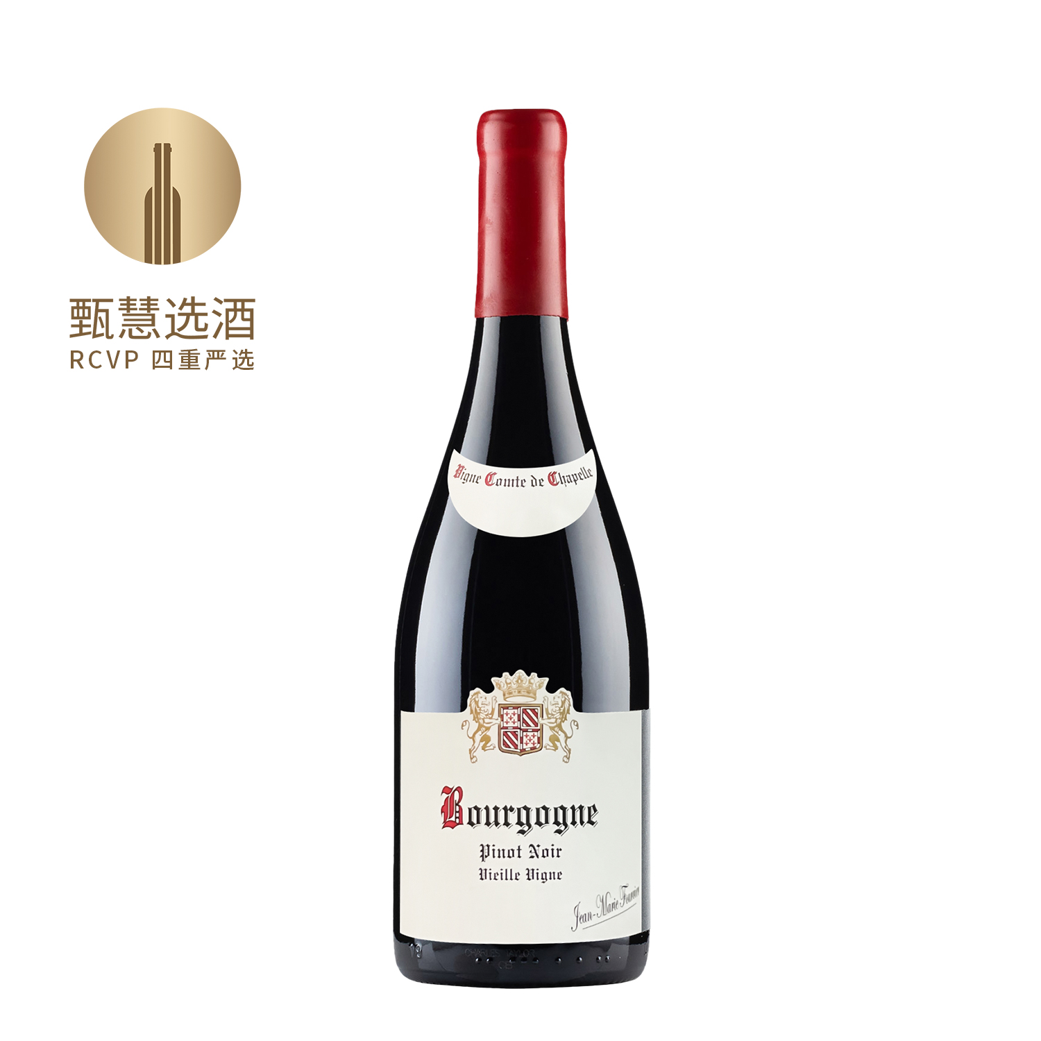 傅立叶酒庄夏贝尔伯爵勃艮第干红葡萄酒2023 Jean Marie Fourrier Vigne Comte de Chapelle Bourgogne Rouge