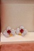 1.63克拉刻面红宝石耳钉 商品缩略图4
