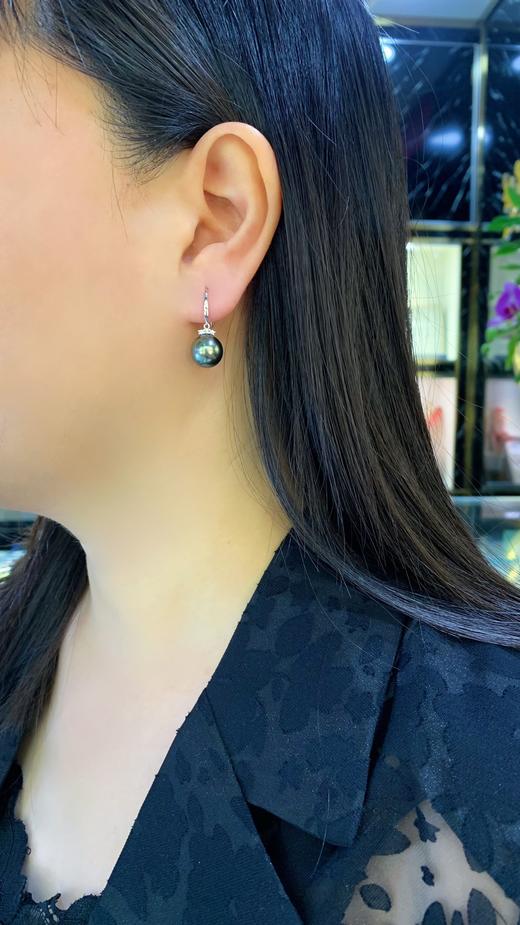 11mm大溪地耳坠 商品图5